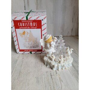 House of Lloyd AS IS snow drops‎ tree around the world angel Xmas